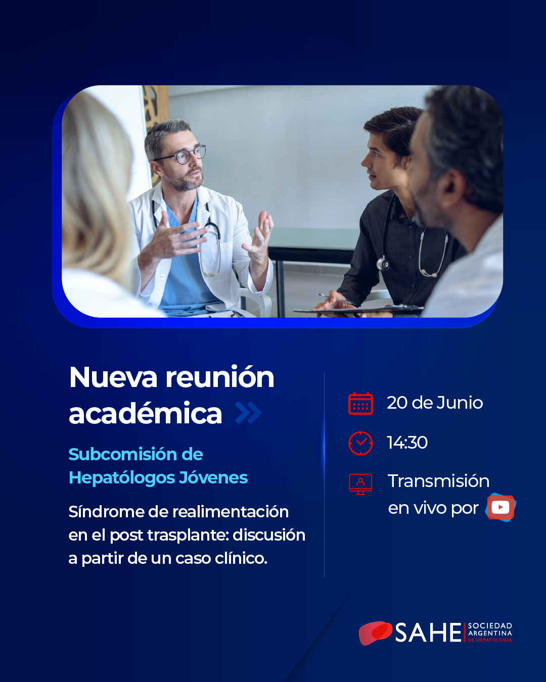 Nuevo encuentro académico de la Subcomisión de Hepatólogos Jóvenes