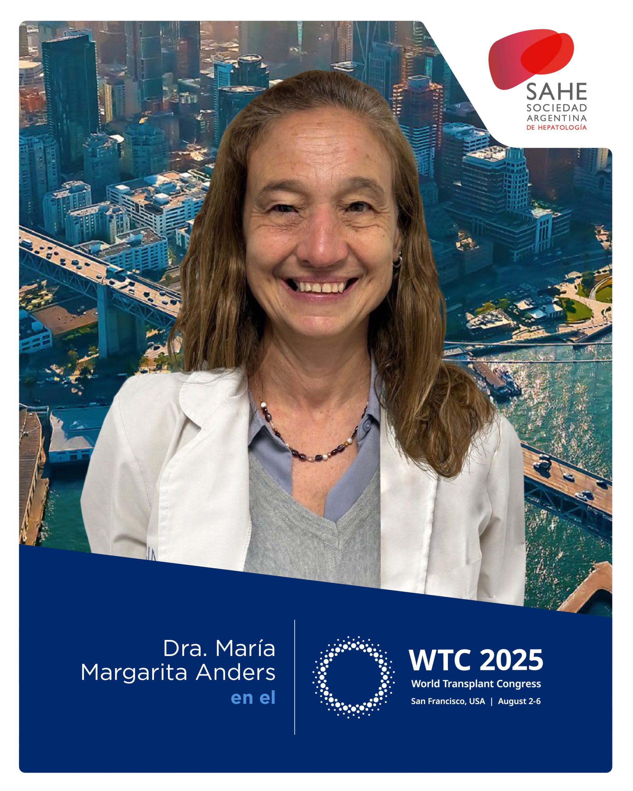 Dra. María Margarita Anders. Orgullo argentino en el WTC 2025