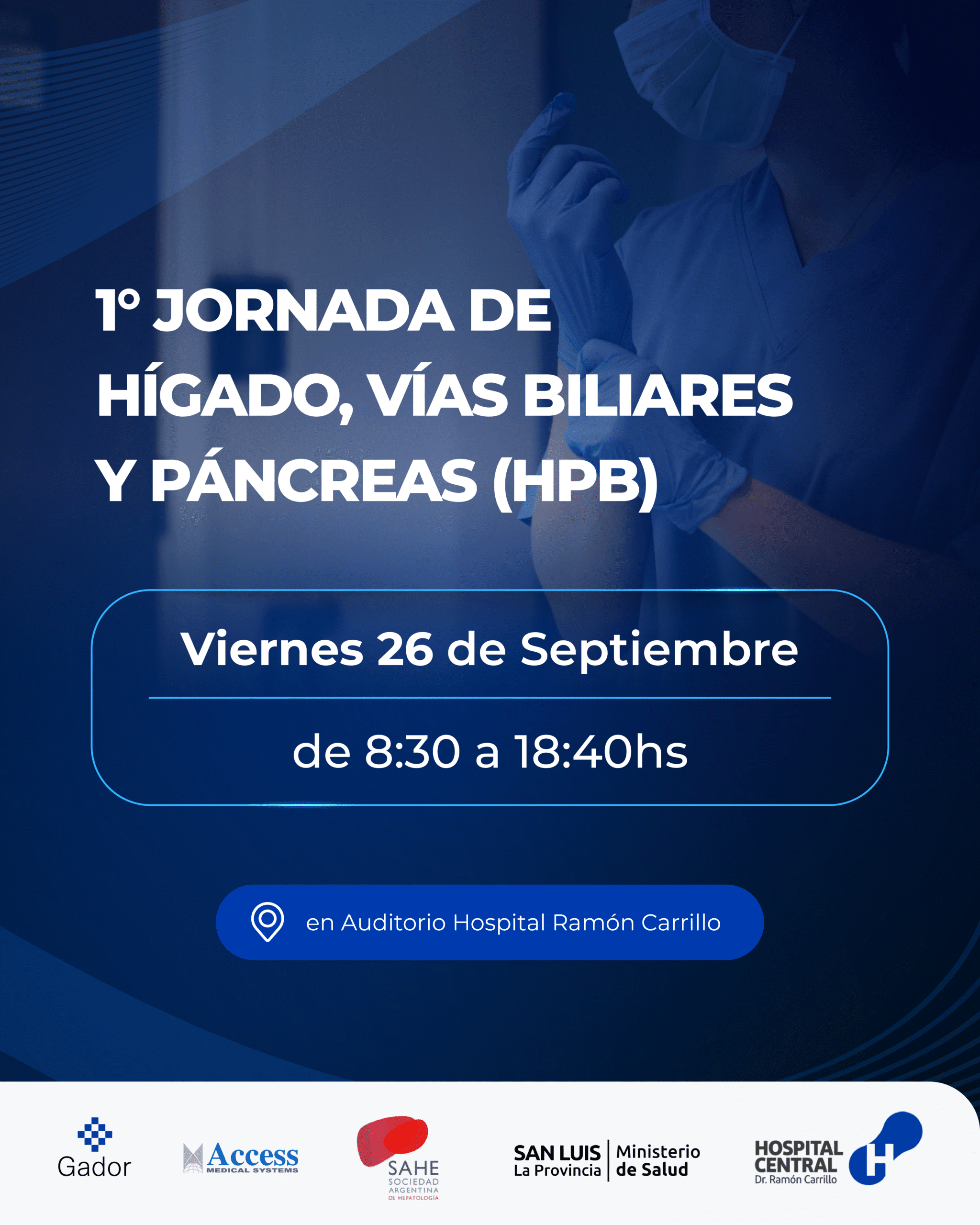 1° Jornada de Hígado, Vías Biliares y Páncreas (HPB)