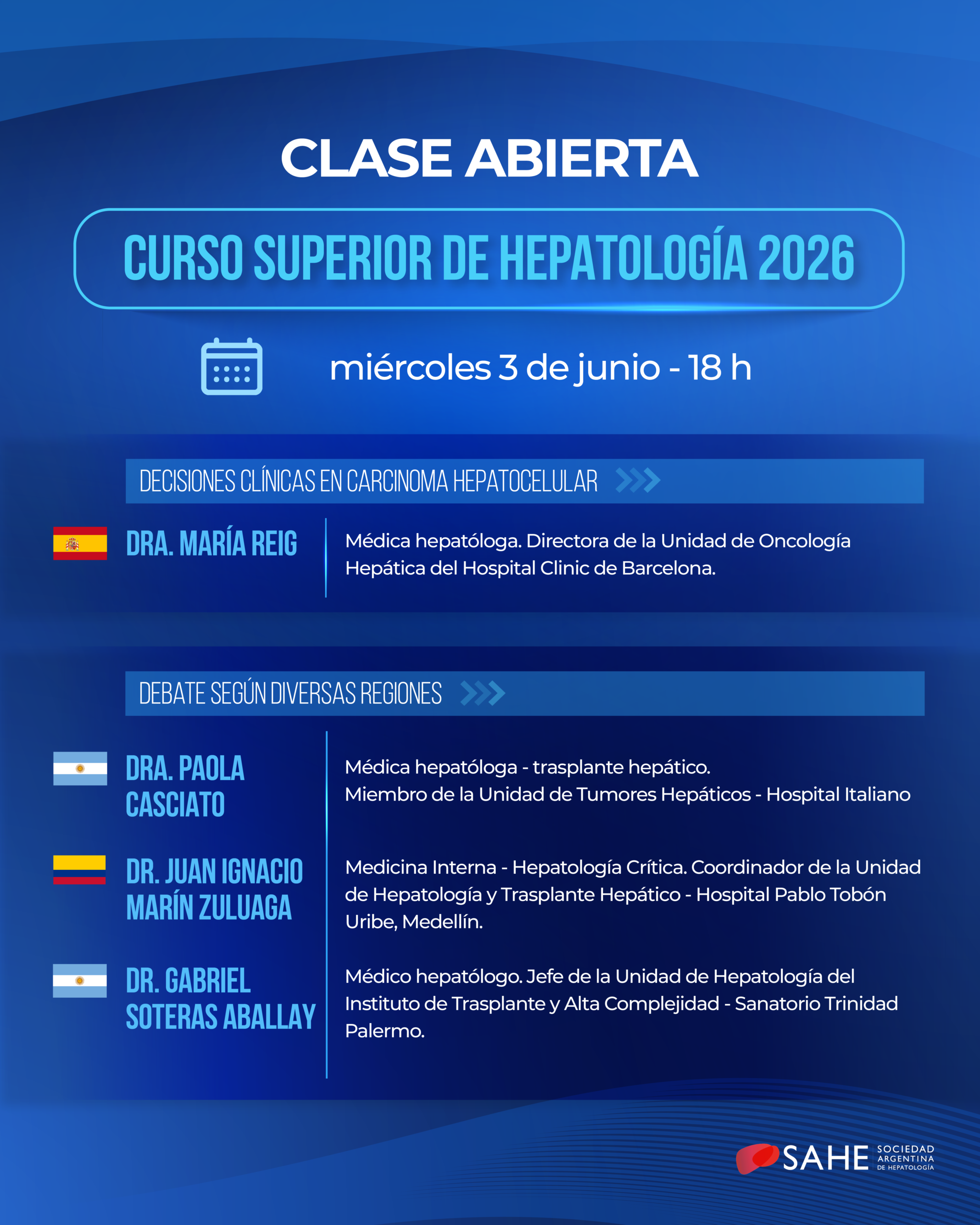 Clase Abierta | Curso Superior de Hepatología 2026