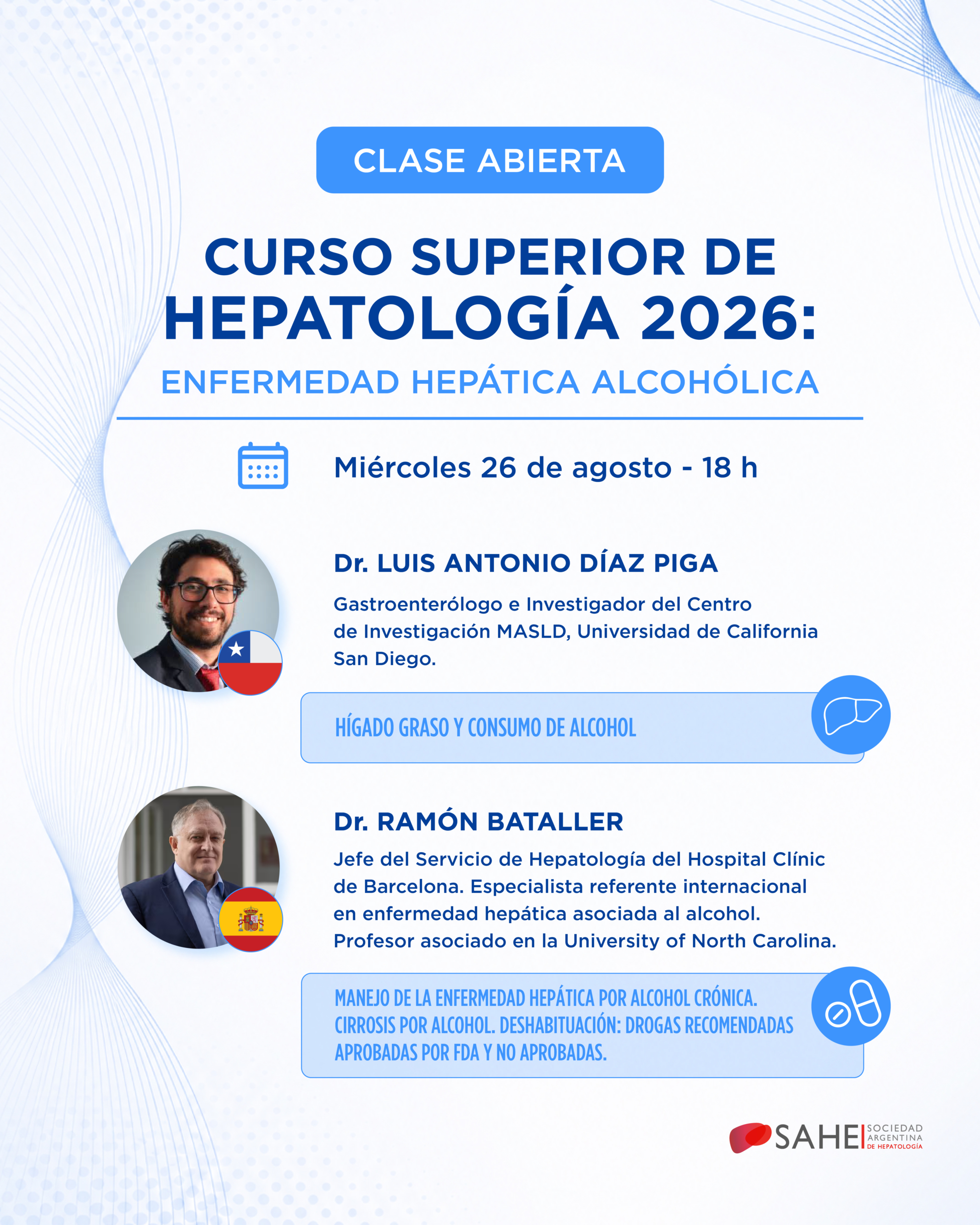 Clase Abierta del Curso Superior de Hepatología 2026