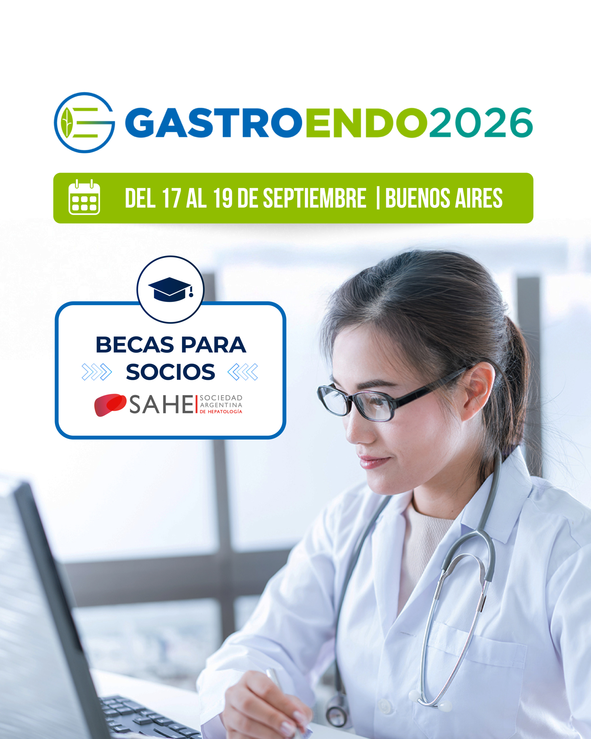 Becas para Gastroendo 2026